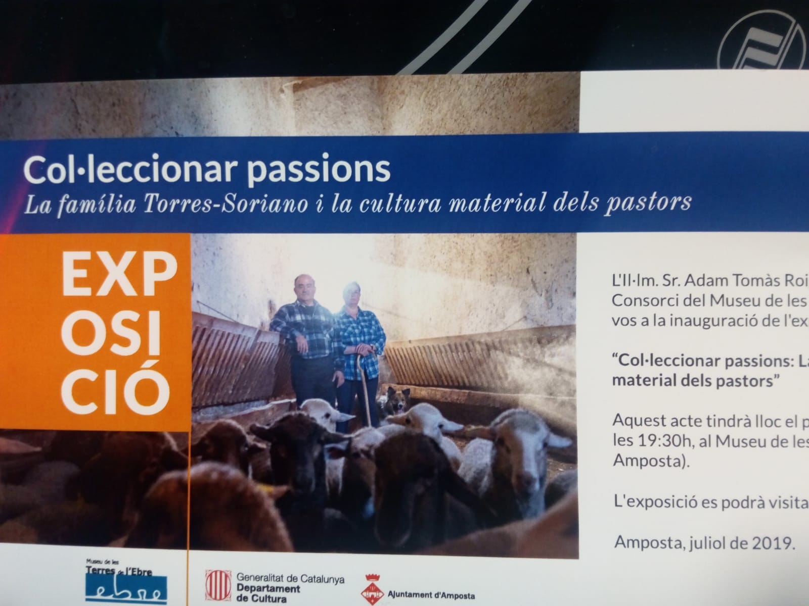 ESPAI MUSEU TERRES DE L’EBRE  17-7-19