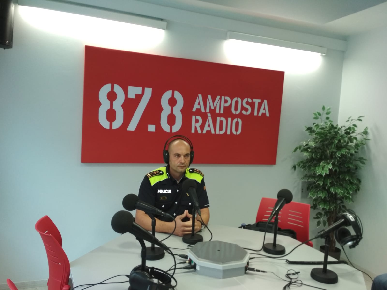 ENTREVISTA A L´INSPECTOR EN CAP DE LA POLICIA LOCAL D´AMPOSTA 25 09 2018