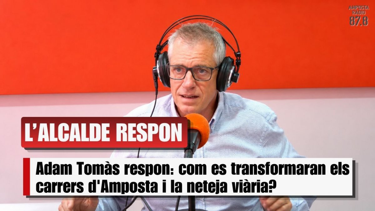 Entrevista a Adam Tomàs: Balanç de festes, el nou contracte de neteja i grans inversions a Amposta