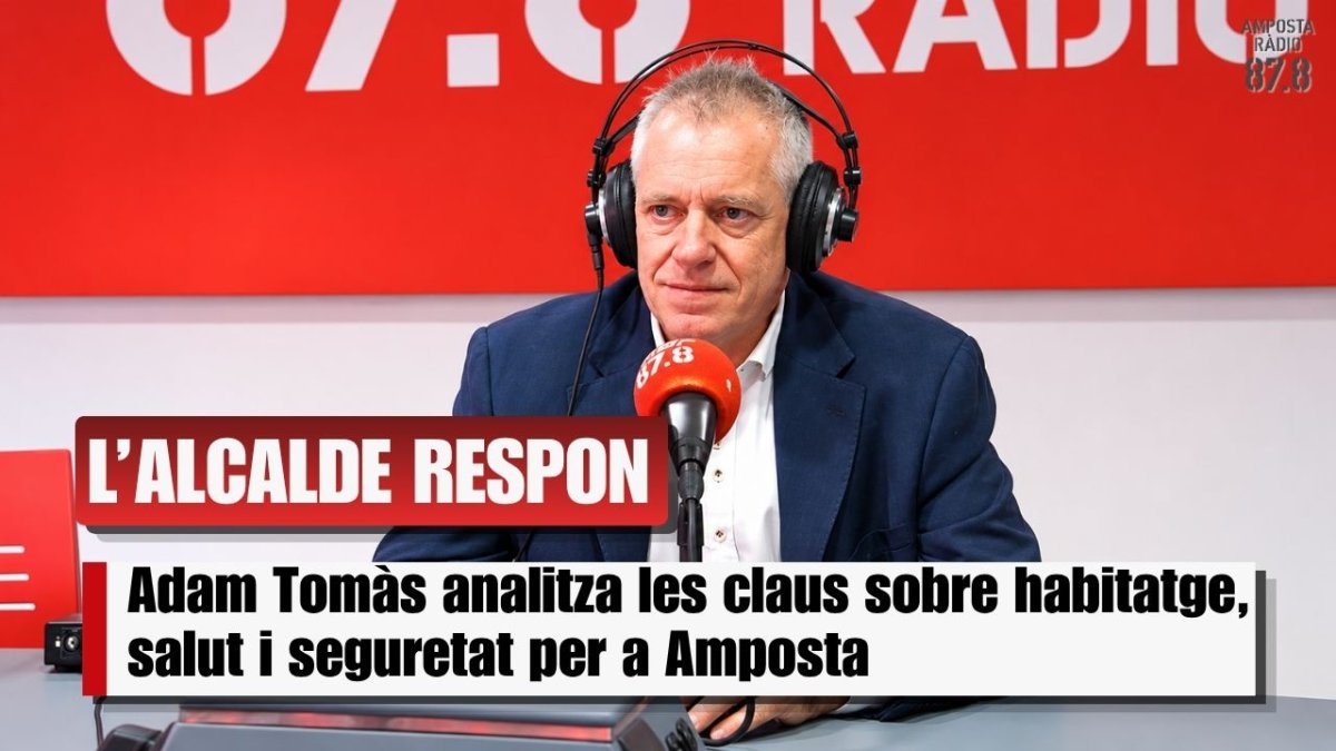 ADAM TOMÀS RESPON: Habitatge protegit, integració de l&rsquo;Hospital i seguretat a Amposta