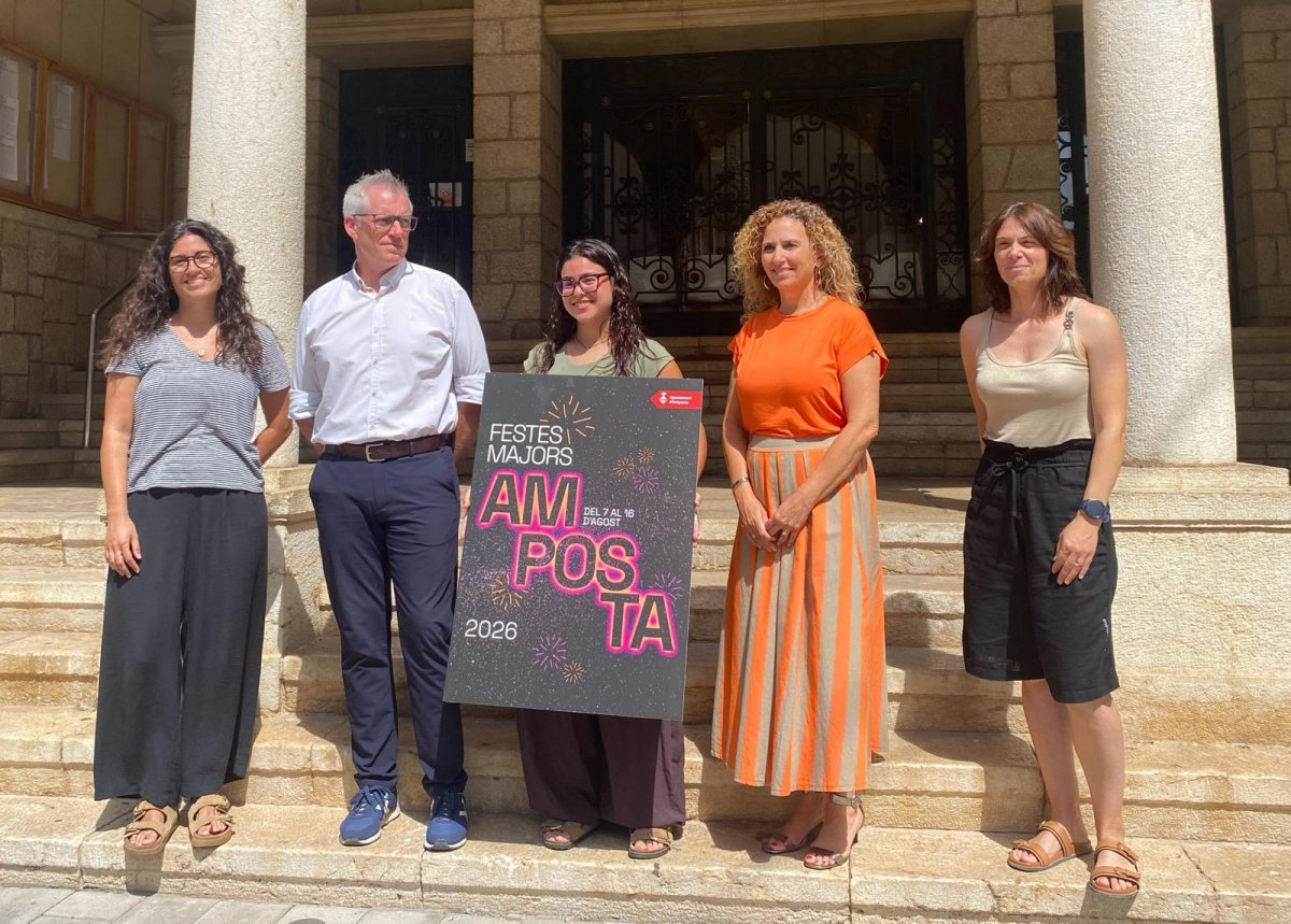 L&rsquo;eclipsi inspira el cartell de les Festes Majors d&rsquo;Amposta 2026