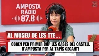 EBRE, ART I PATRIMONI: EL TAPÍS &rsquo;FILS NÒMADES&rsquo; ARRIBA A AMPOSTA