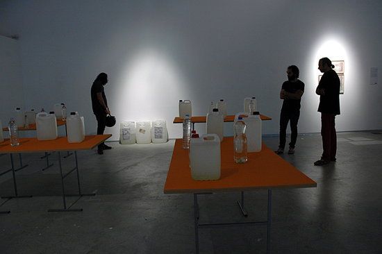Fermín Jiménez Landa guanya la Biennal d´Art d´Amposta amb una instal·lació sobre el llac que va inspirar Txaikovski