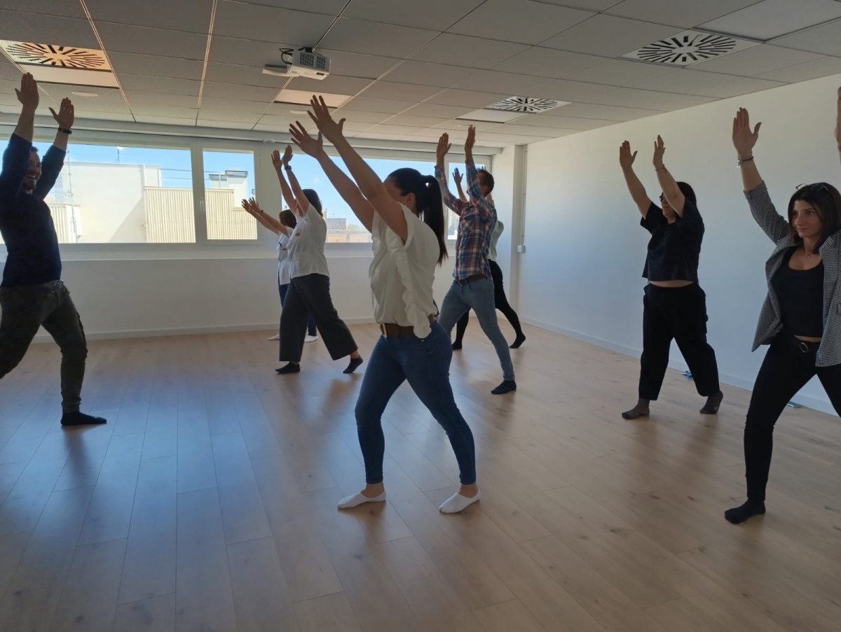 L’Hospital comarcal d’Amposta celebra el dia Mundial de l’Activitat Física