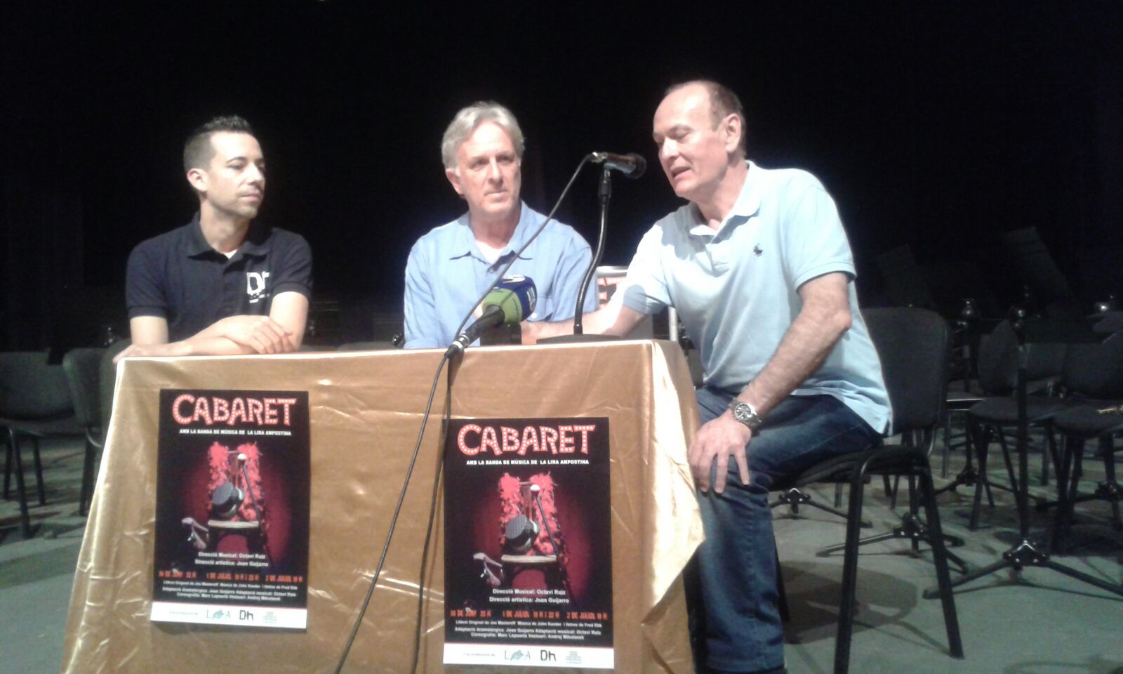 ENTREVISTA A OCTAVI RUIZ I JOAN GUIJARRO: ESTRENA DE "CABARET"