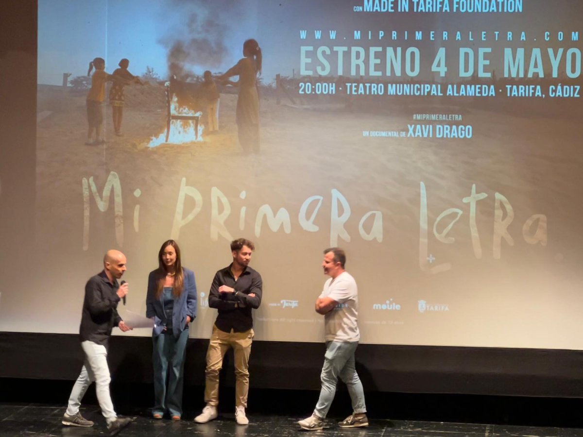 El proper 21 de maig s’estrena de forma oficial el documental "Mi Primera Letra" dirigit per l’ampostí Xavi Drago, després d’un èxit absolut a Cadis.