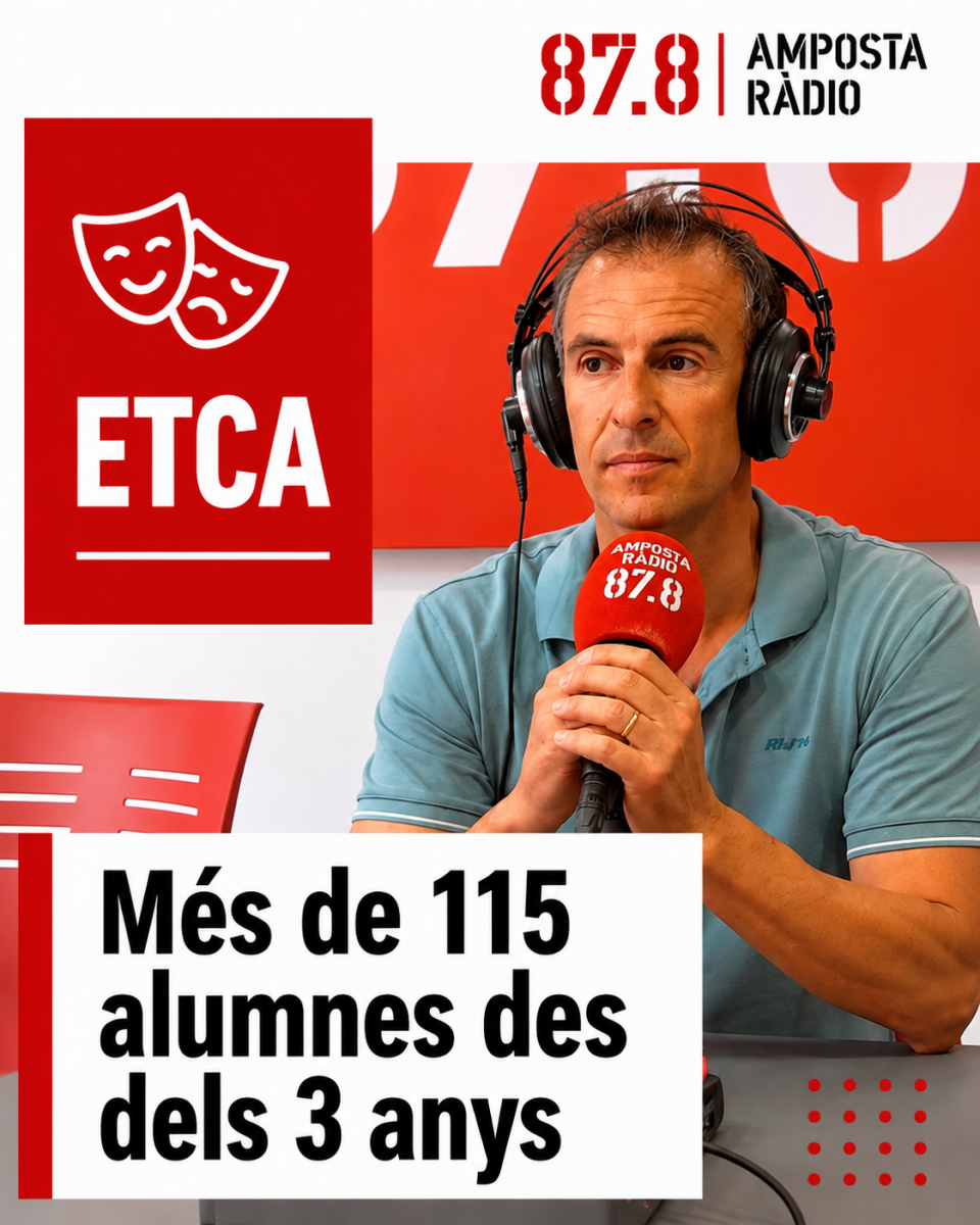 Entrevista a Jordi Príncep (ETCA): Balanç del curs i reptes de les arts escèniques a Amposta