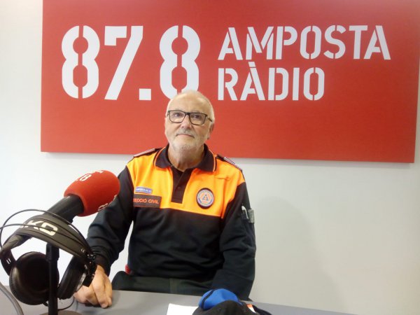 Entrevista a Esteve Rallo-Cap de l’Associació de Voluntaris de Protecció Civil d’Amposta