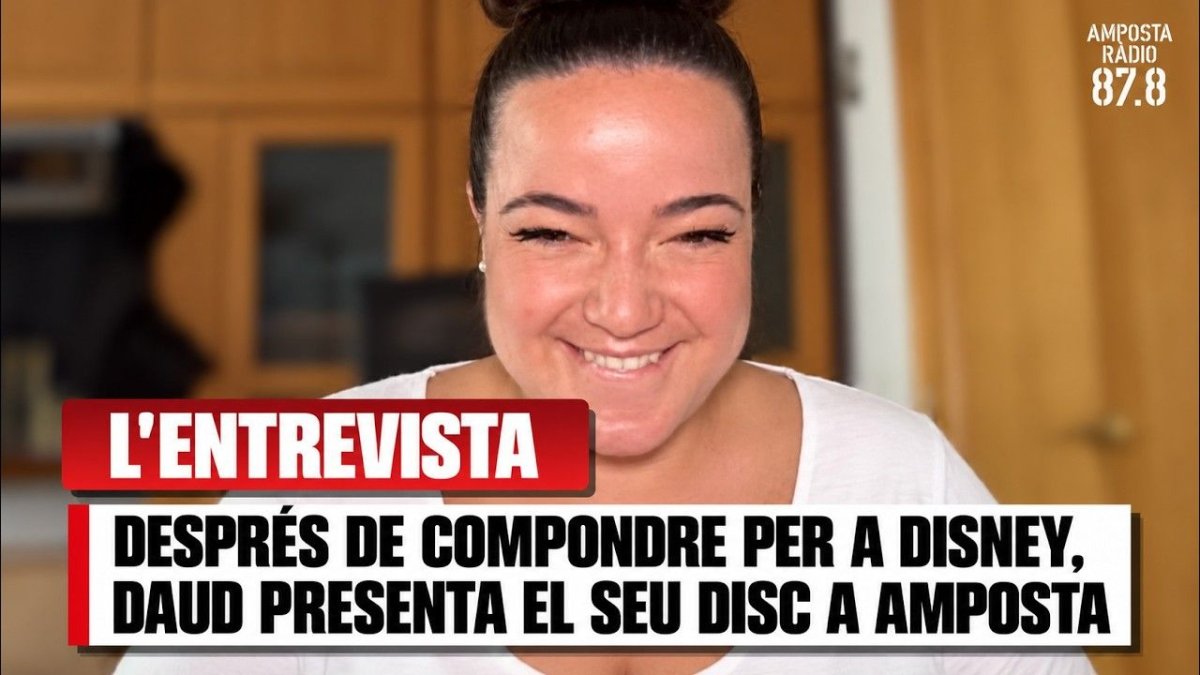 Després de compondre per a Disney, Daudè presenta el seu disc a Amposta