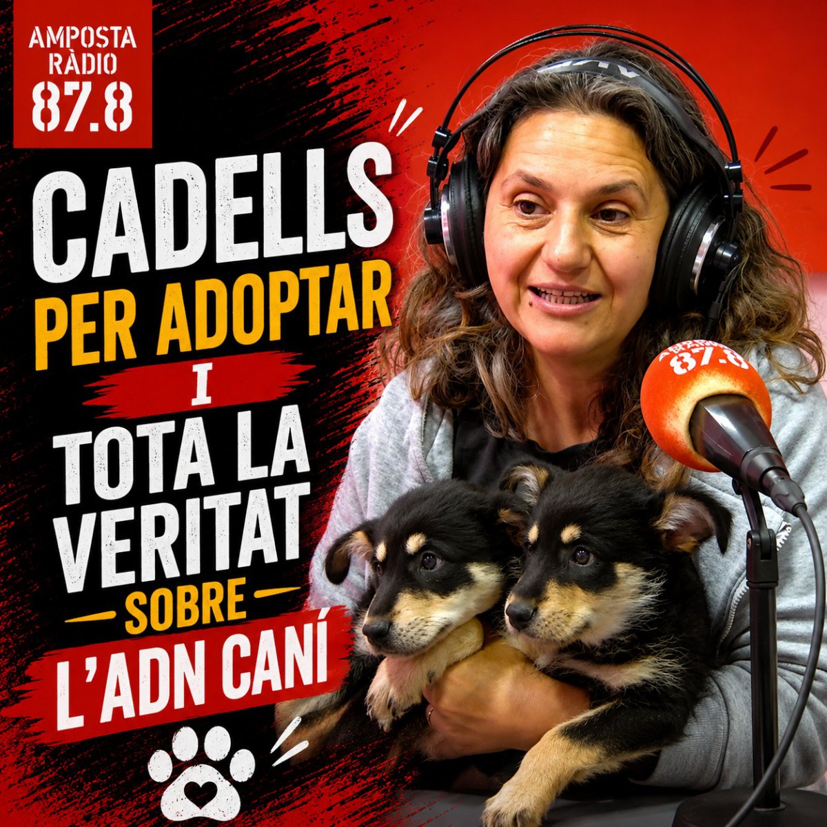 L&rsquo;influencer "Morritos" a la prote, cadells per adoptar i tota la veritat sobre l&rsquo;ADN caní