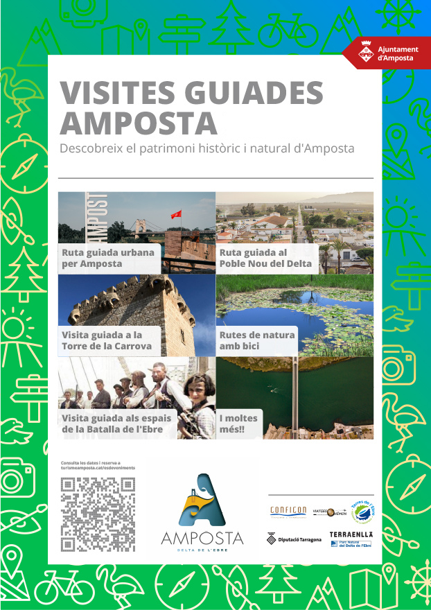 Amposta programa més de 60 rutes turístiques per conèixer el patrimoni, la història i la natura