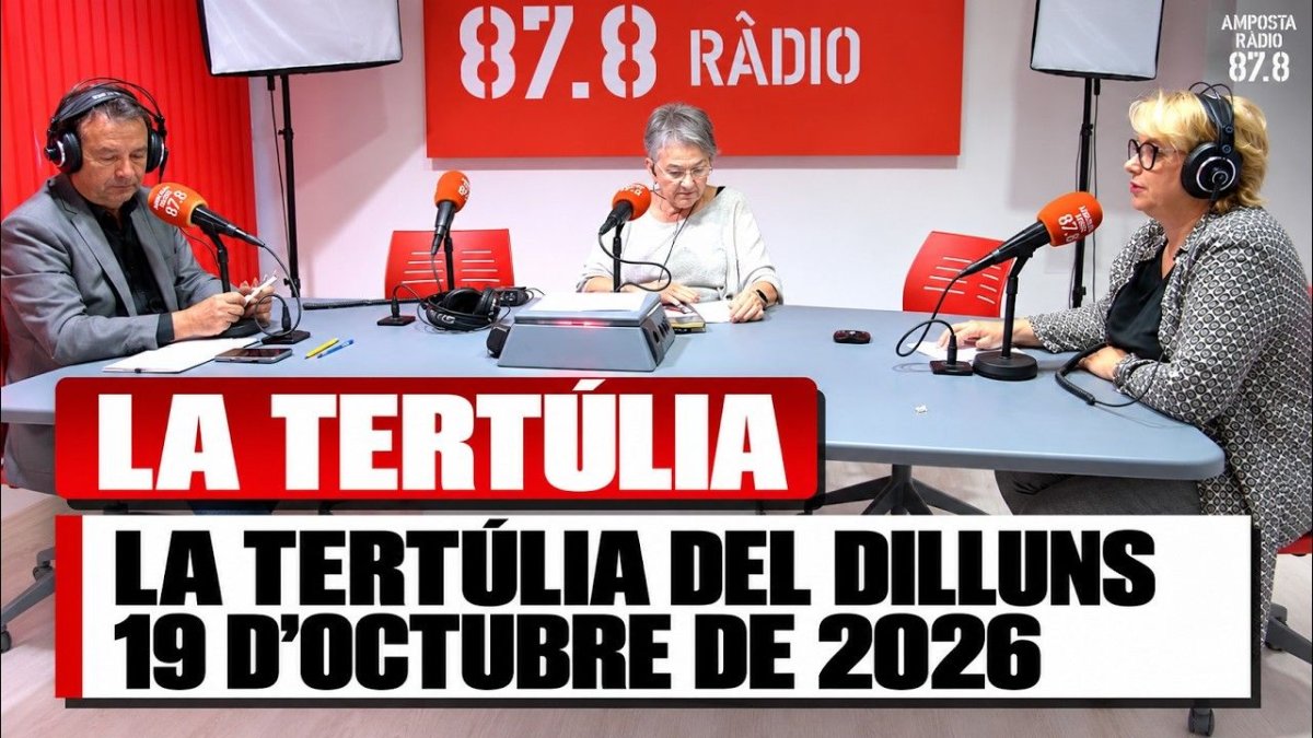 La tertúlia dels dilluns 19 10 2026