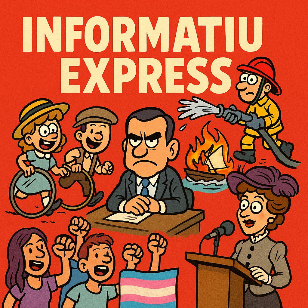 INFORMATIU EXPRESS Jocs clàssics, incendis marins i pla Delta 3.0!