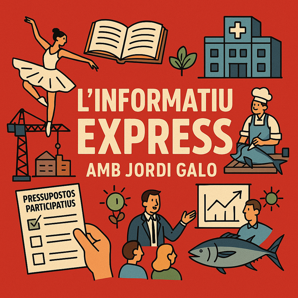 L’INFORMATIU EXPRESS – 24 / 04 / 25 Avui ballem, llegim i… mengem tonyina de luxe