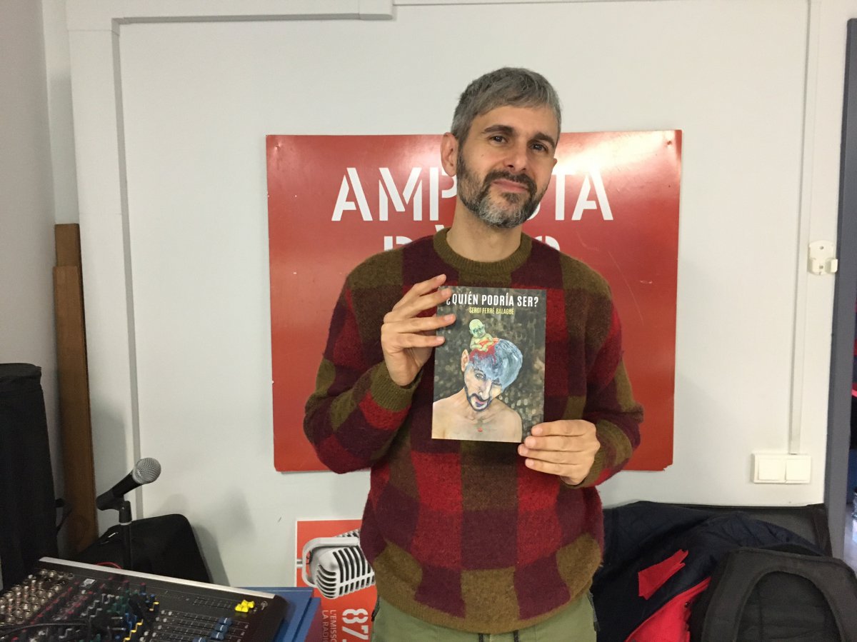 Sergi Ferré presenta el seu primer còmic: ¿QUIEN PODRIA SER?