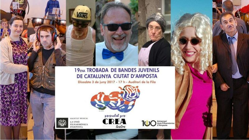 ENTREVISTA A CREA: PRESENTACIÓ DE LES XIX TROBADES DE BANDES DE CATALUNYA "CIUTAT D´AMPOSTA"