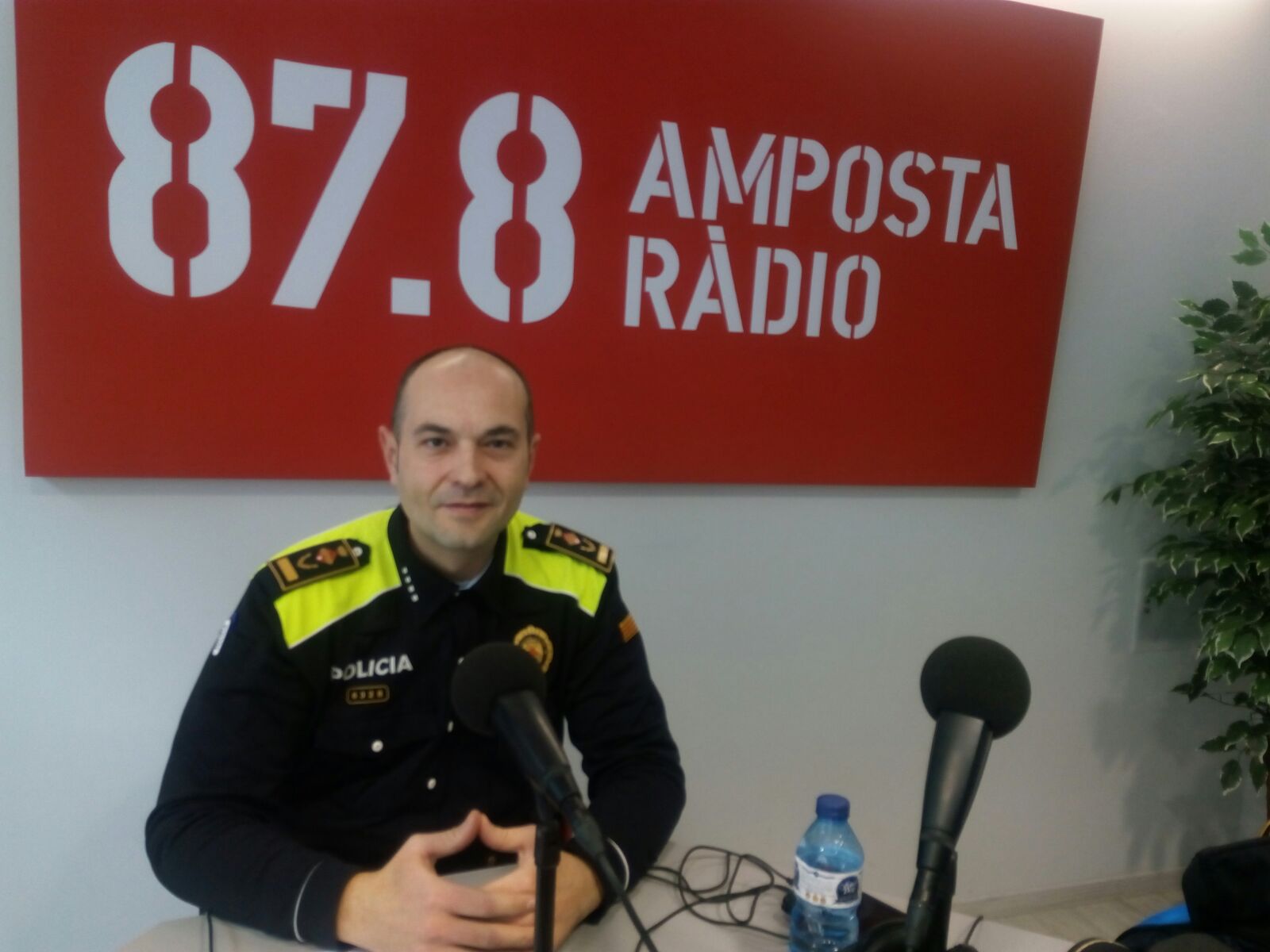 ENTREVISTA A L´INSPECTOR EN CAP DE LA POLICIA LOCAL D´AMPOSTA 21 02 2018