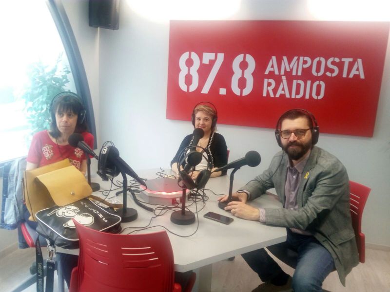 ENTREVISTA A SUSANNA SANCHO, INES MARTÍ I RAMON BEL, X FESTA DEL MERCAT A LA PLAÇA