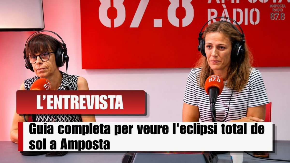 L&rsquo;eclipsi total de sol a Amposta: Guia de seguretat, horaris i punts d&rsquo;observació