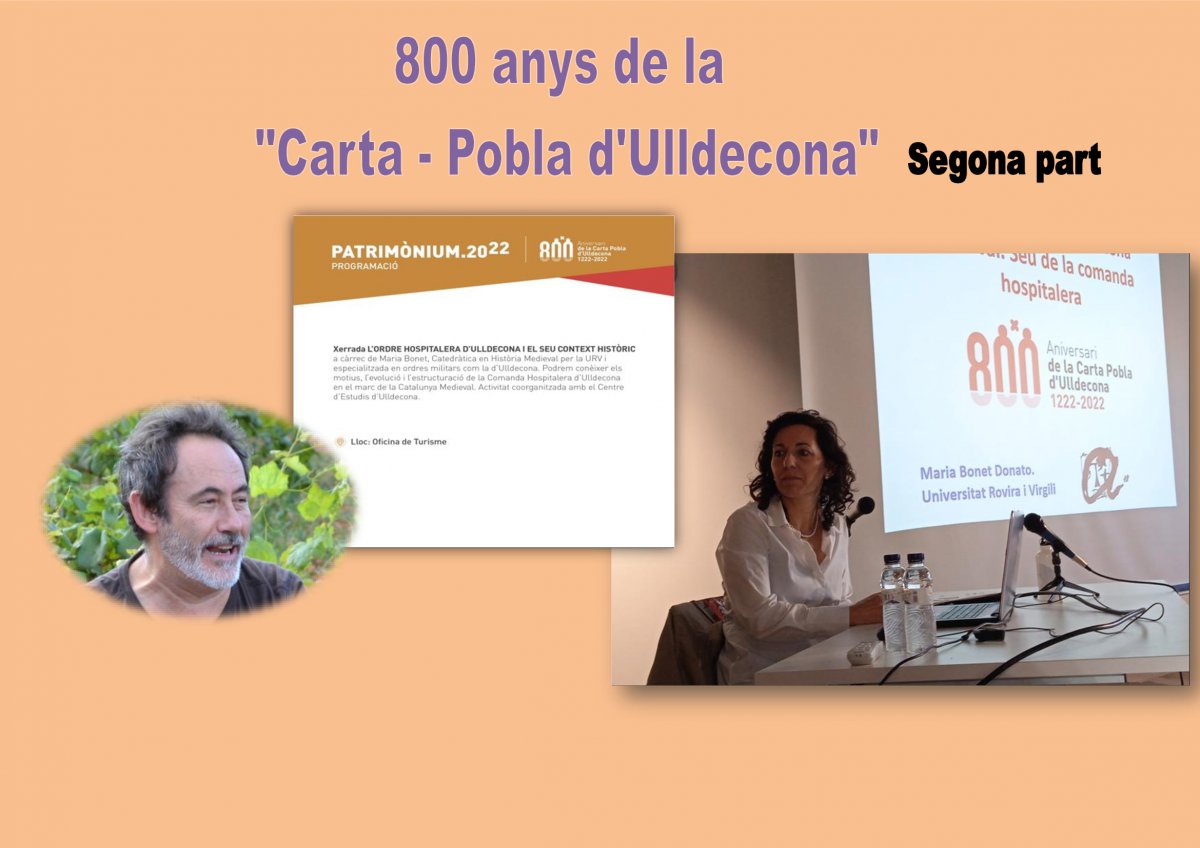 Lo Trobador: MARIA - 800 anys Carta Pobla d’Ulldecona - Segona Part