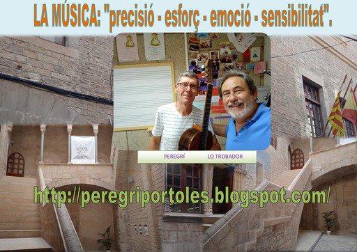 Lo trobador:La Música: precisió, esforç, emoció, sensibilitat