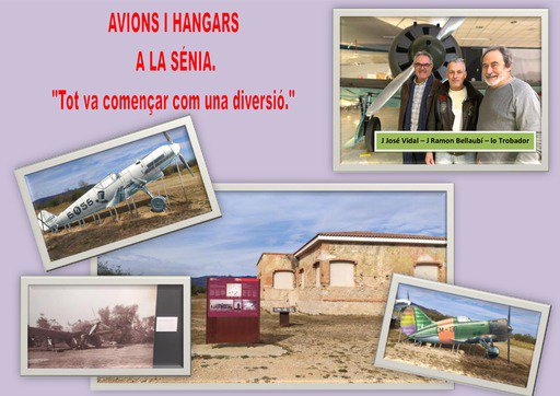 "Avions i Hangars: La Història Continua" a Lo Trobador amb Lluís Fernández