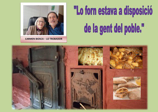 Tradició i Sabor: Carmensín - Pa i Pastes en Forns de Llenya" a Lo Trobador amb Lluís Fernández