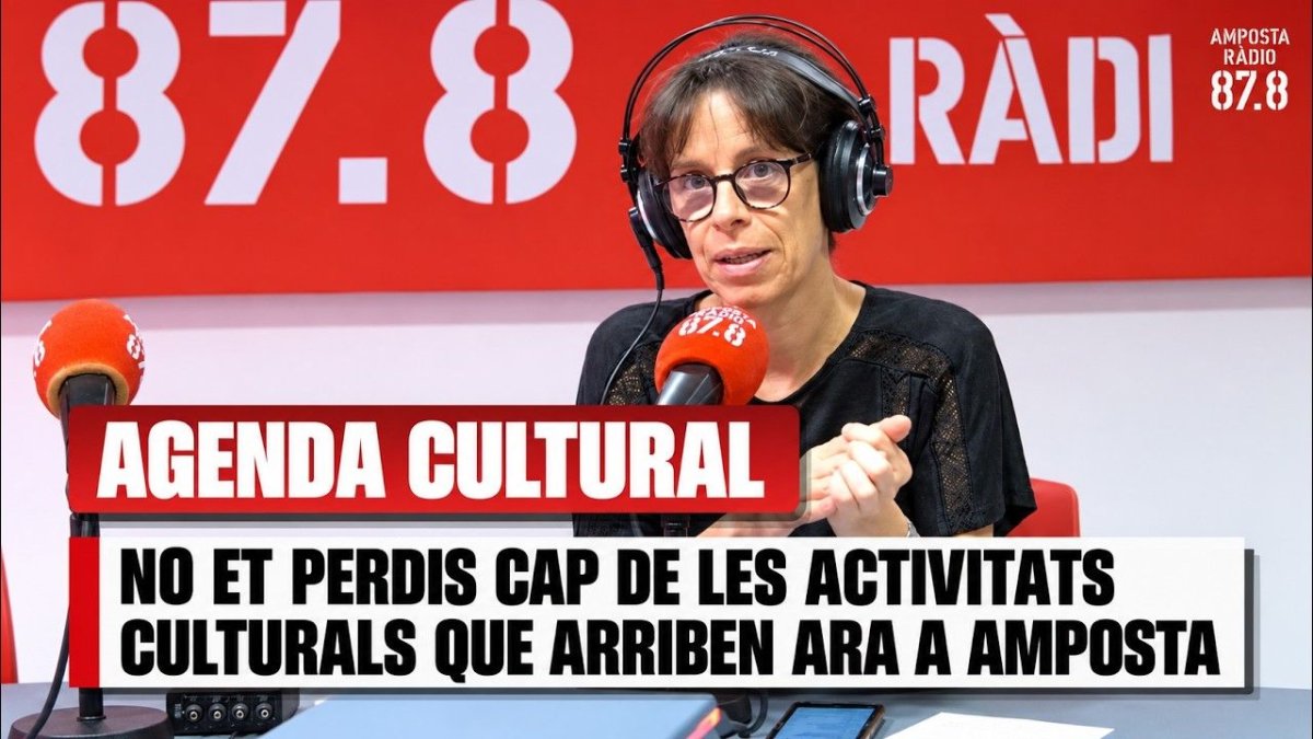 No et perdis cap de les activitats culturals que arriben ara a Amposta