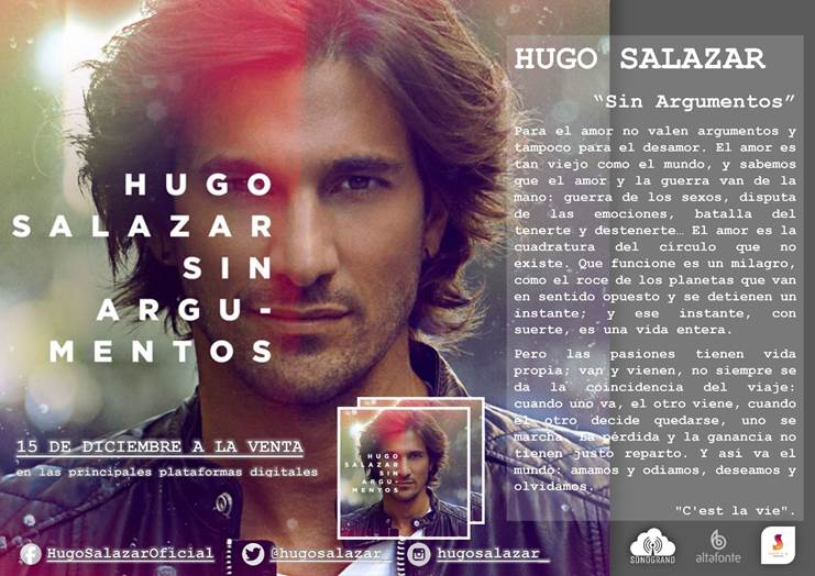ENTREVISTA A HUGO SALAZAR: PRESENTANT "SIN ARGUMENTOS"