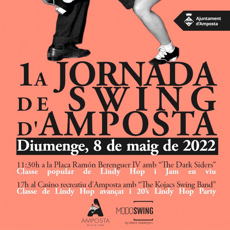 Parlem amb els responsables de la 1ª Jornada de Swing d’Amposta