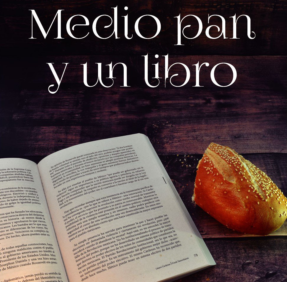 Medio Pan y un libro, L’Amor a la literatura