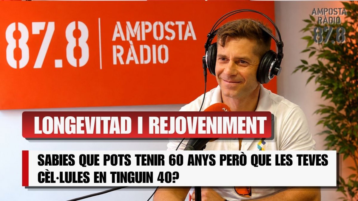 Rejoveniment cel·lular: Com revertir l&rsquo;edat biològica amb Dani Pegueroles