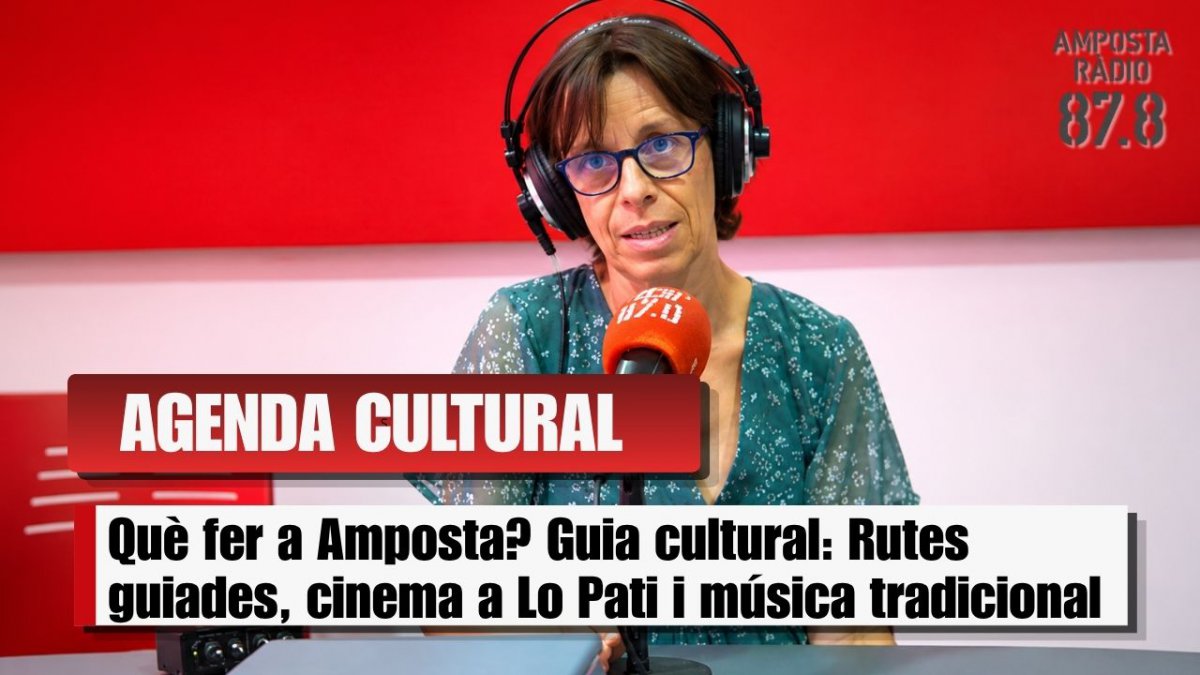 Cultura i memòria per tancar el juny: Tota l&rsquo;agenda d&rsquo;Amposta!