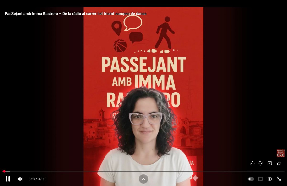 Amposta ja fa olor de Nadal… i de panettone! Pasejant amb Imma Rastrero