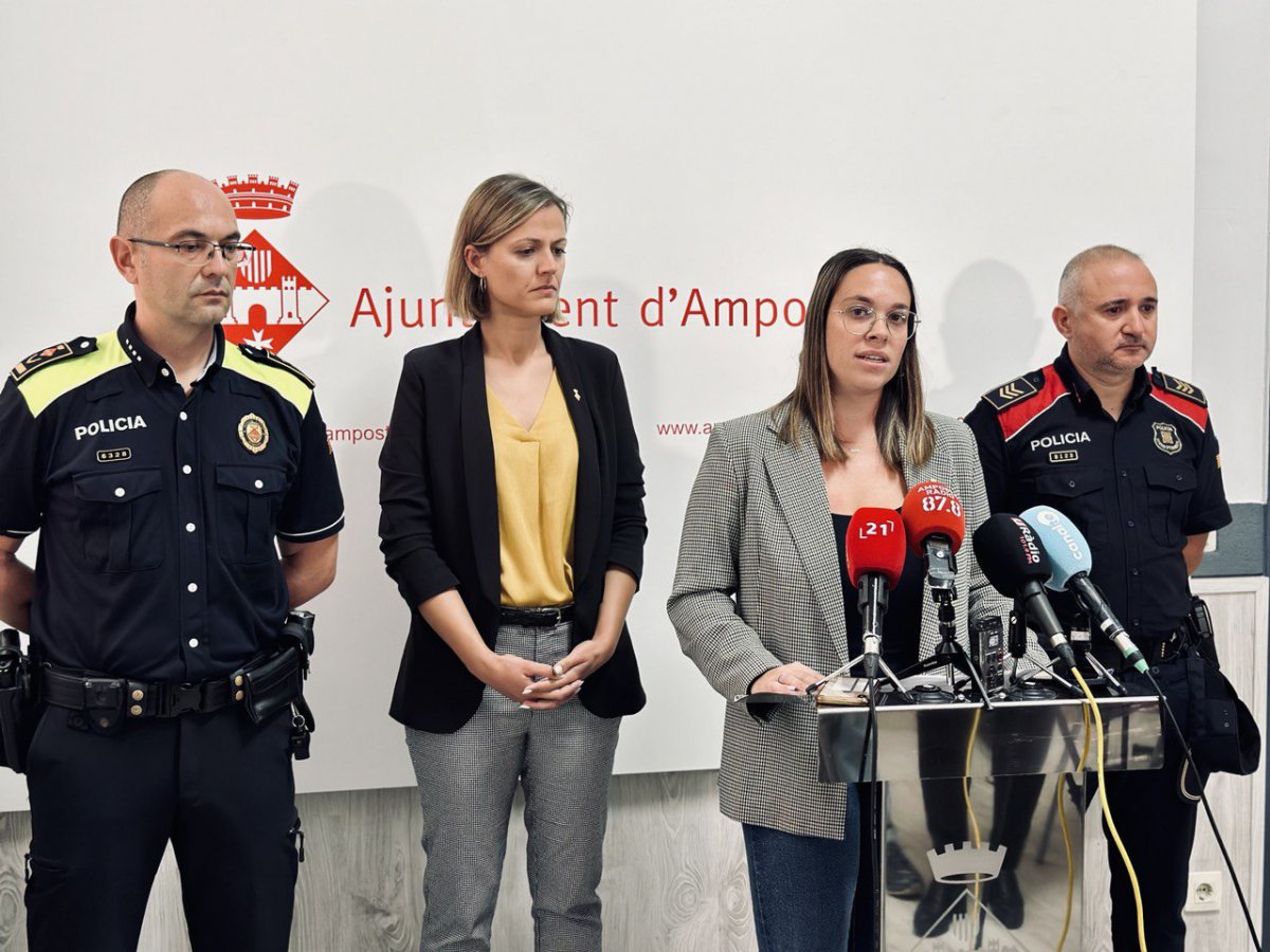 Policia Local d’Amposta i Mossos d’Esquadra intensifiquen el patrullatge de carrer dins del Pla de Convivència