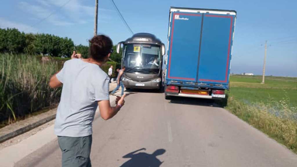 La plataforma per la reforma de la carretera de Poble Nou del Delta denuncia nous retards en els tràmits