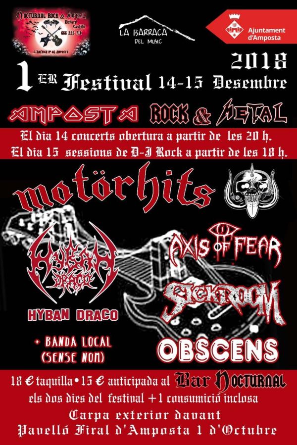 ENTREVISTA A RICHARD CASTILLO: FESTIVAL ROCK METAL AMPOSTA