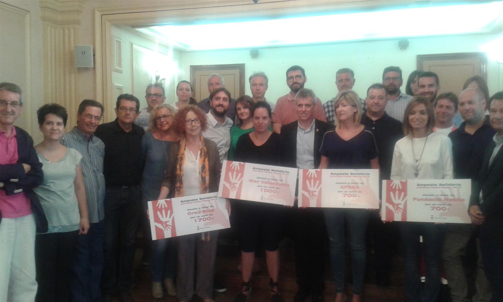 L’Ajuntament d’Amposta fa entrega dels talons solidaris