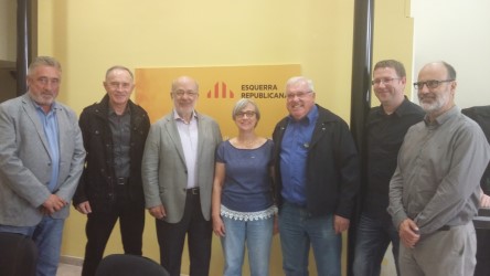 L’eurodiputat Josep Mª Terricabres  s’ha reunit amb membres de les plataformes en Defensa de l’Ebre i de les Terres del Sénia