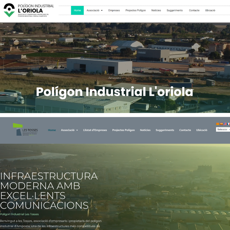 Els polígons industrials estrenen webs