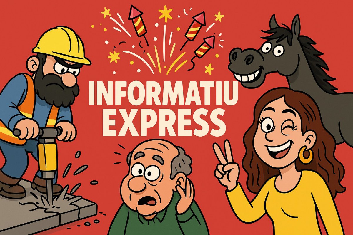 INFORMATIUEXPRESS💥CèliaEspanya,cavallsfrisons,obres,IAaMóralaNovaipetards!