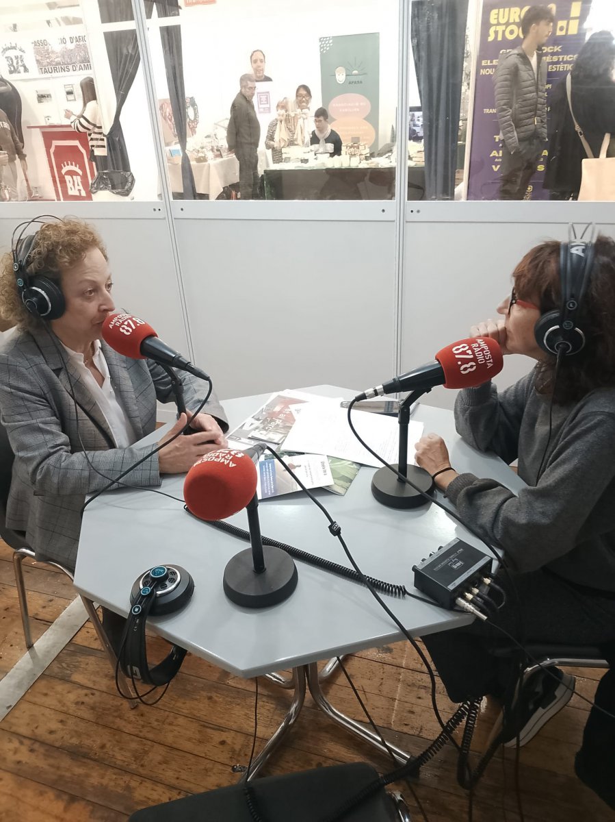 Núria Pla valora el tercer dia de Fira: nous espais i un balanç molt positiu