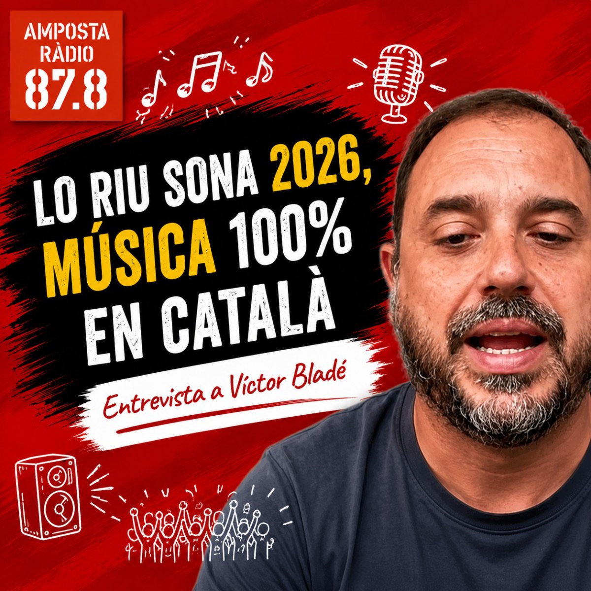 Tot a punt per a Lo Riu Sona Festival a Amposta: Entrevista amb Víctor Bladé