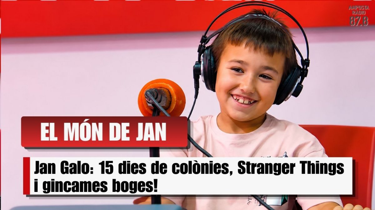 Jan Galo se&rsquo;n va de colònies: Stranger Things i pedres als monitors!