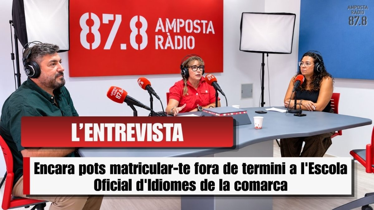 EOI D&rsquo;AMPOSTA: Com matricular-te fora de termini i oferta de cursos d&rsquo;idiomes