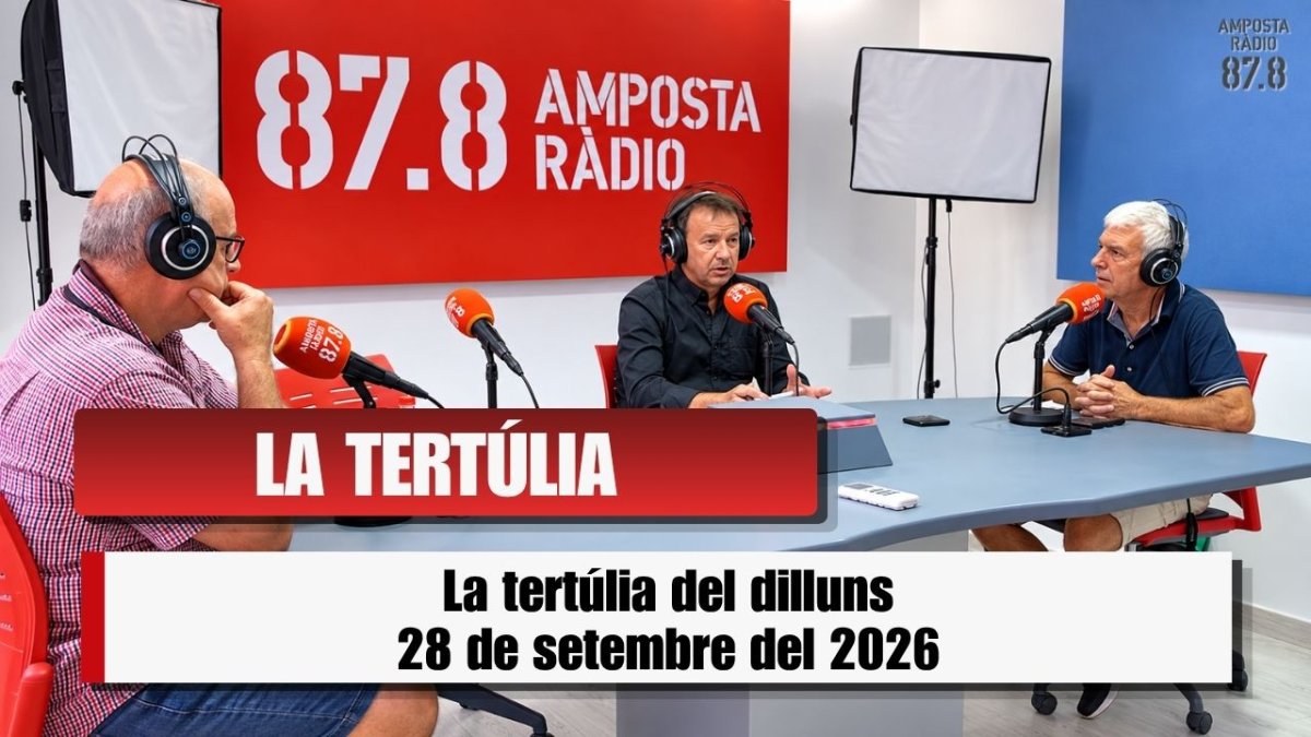 LA TERTÚLIA DEL DILLUNS 28 09 2026