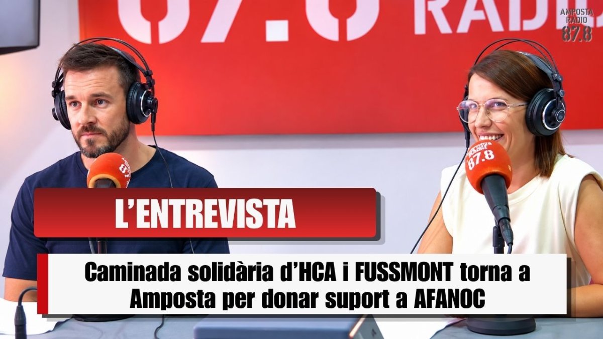 Caminada solidària d&rsquo;HCA i FUSSMONT torna a Amposta per donar suport a AFANOC