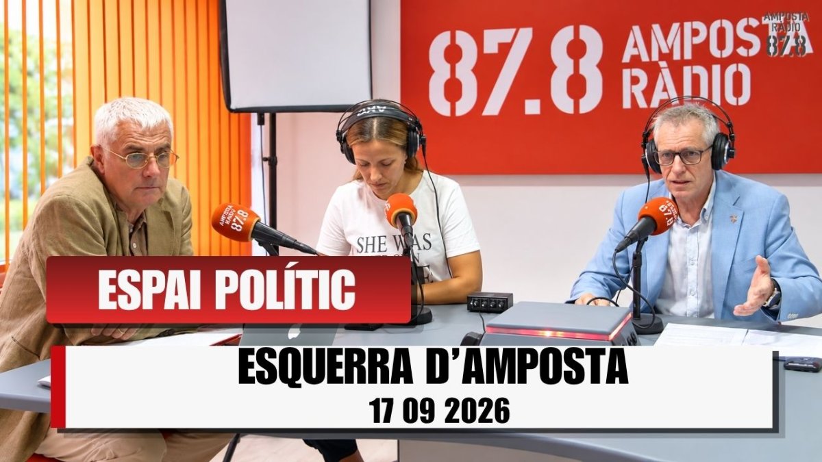 ESPAI POLÍTIC ESQUERRA D&rsquo;AMPOSTA 18 09 2026